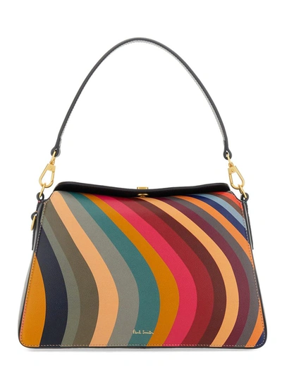 Paul Smith Swirl Shoulder Bag In Multicolour
