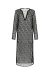 Saint Laurent Women's Lace Dress In Black