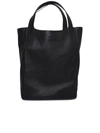 Saint Laurent Men's Ysl Shopping Tote Bag In Black