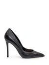 Steve Madden Woman Pumps Black Size 10 Soft Leather In Black