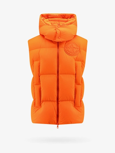 Moncler Genius Jacket In Orange