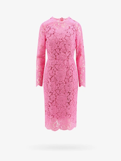 Dolce & Gabbana Dress In Pink