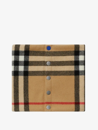 Burberry Vintage Check-pattern Cashmere Snood In Beige