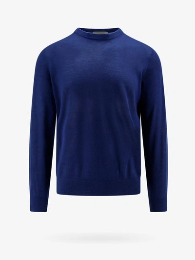 Corneliani Sweater In Blue