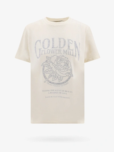 Golden Goose T-shirt In Beige