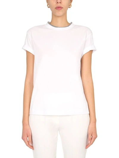 BRUNELLO CUCINELLI BRUNELLO CUCINELLI JERSEY T-SHIRT