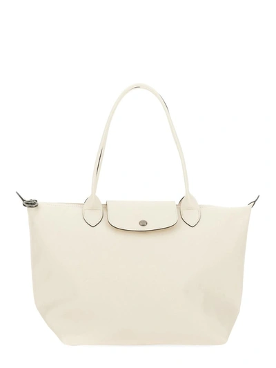 Longchamp "le Pliage" Bag In White