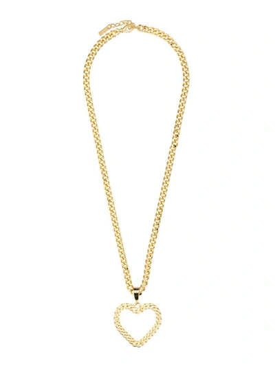 MOSCHINO MOSCHINO CHAIN HEART NECKLACE