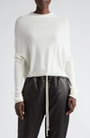 RICK OWENS CRATER CASHMERE SWEATER