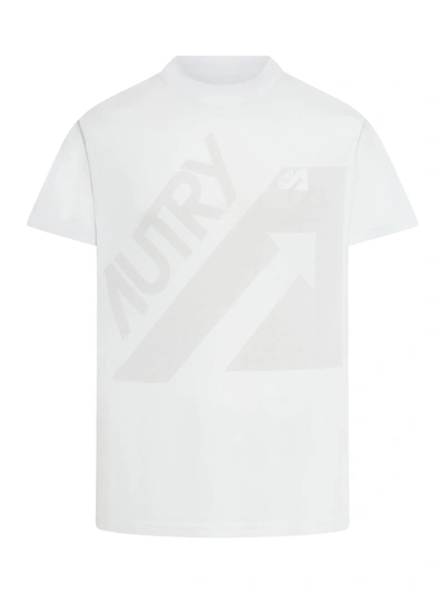 Autry Cotton T-shirt In White