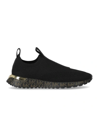 Michael Kors Bodie Slip On Sneakers In Black