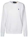 Polo Ralph Lauren Logo Embroidered Crewneck Sweatshirt In White