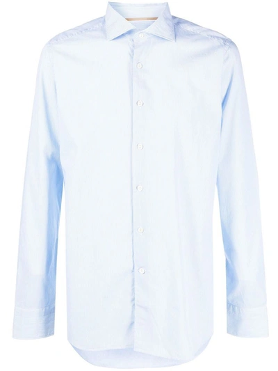 Tintoria Mattei Shirt Clothing In Clear Blue