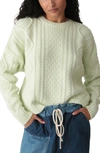 ELECTRIC & ROSE ALICE MERINO WOOL & CASHMERE BLEND SWEATER