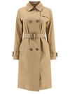HERNO HERNO "DELAN" DOUBLE-BREASTED TRENCHCOAT