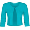 DOLCEZZA BASIC ESSENTIAL FRONT TIE CARDIGAN