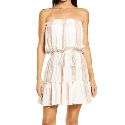 Elan Strapless Cover-up Dress In White