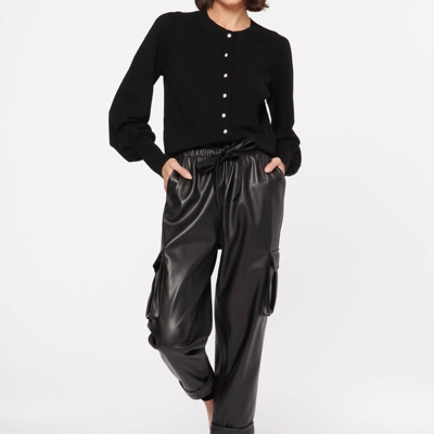 Cami Nyc Addy Vegan Leather Pant In Black