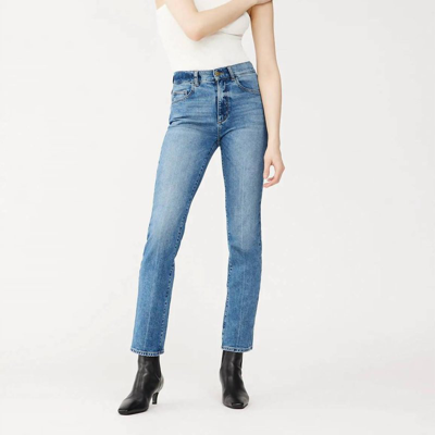 Dl1961 Patti Straight High Rise Vintage Ankle Jean In Blue