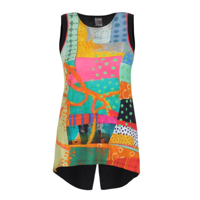 DOLCEZZA SIMPLY ART JANE DAVIES KNIT TUNIC