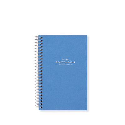 Smythson Mini Spiral Refill In Silver