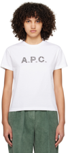 APC WHITE BONDED T-SHIRT