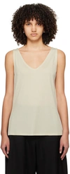 Studio Nicholson Shea Fine-ribbed Tank Top In Bamboo