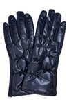Marcus Adler Puffer Gloves In Navy