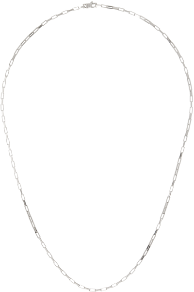 Tom Wood Billie Chain Necklace In 925 Sterling Silver