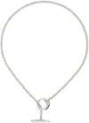 TOM WOOD SILVER ROBIN CHAIN NECKLACE