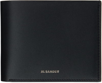 Jil Sander Black Pocket Wallet In 001 Black