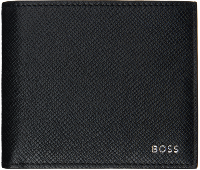 Hugo Boss Highway Leather Bifold Wallet In Black 001