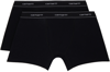 CARHARTT TWO-PACK BLACK BOXERS