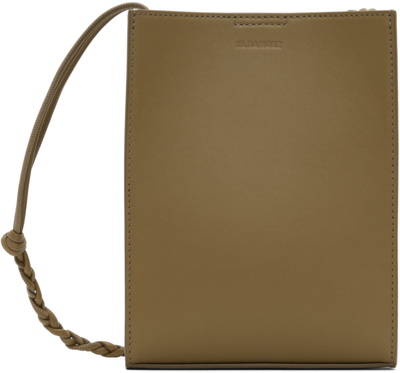 Jil Sander Khaki Tangle Small Bag In 922 Khaki