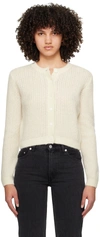 Apc Off-white Milo Cardigan In Aac Off White