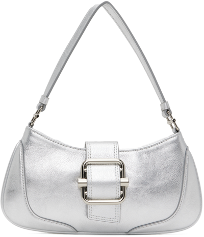 Osoi Small Brocle Shoulder Bag In Silver