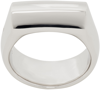 Tom Wood Silver Crest Ring In 925 Sterling Silver