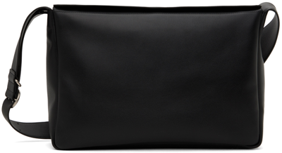 Jil Sander Flap-top Messenger Bag In 001 Black
