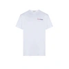 Alexander Mcqueen Logo-print Cotton T-shirt In Optical White