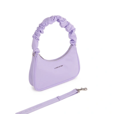 Lancaster Basic Chouchou Baguette Bag In Purple