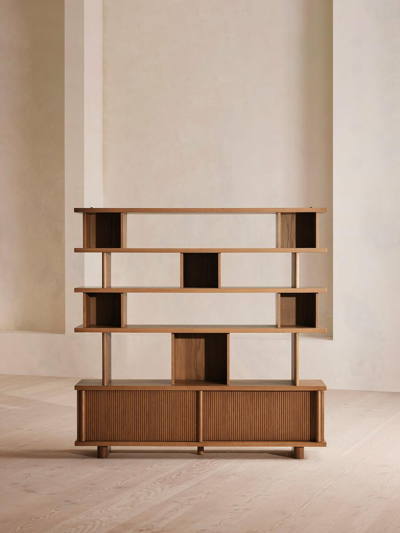 Soho Home Marin Shelving Unit In Brown