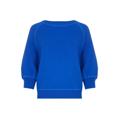Bellerose Loose-fit Cotton Jumper In Blue