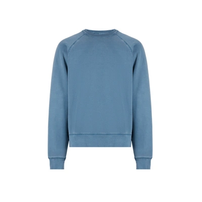 Carhartt Cotton Sweatshirt In Blue