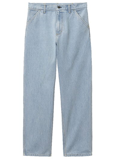 Carhartt Single Knee Jeans In 01 Blue