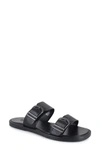 Splendid Women's Farrin Slip On Buckled Slide Sandals In Black