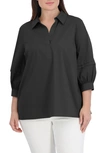 FOXCROFT FRANKIE BUTTON-UP SHIRT