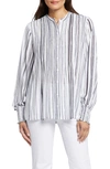 Nydj Pintuck Blouse In Asteria Stripe