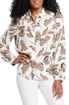 Nydj Modern Blouse In Lotusland