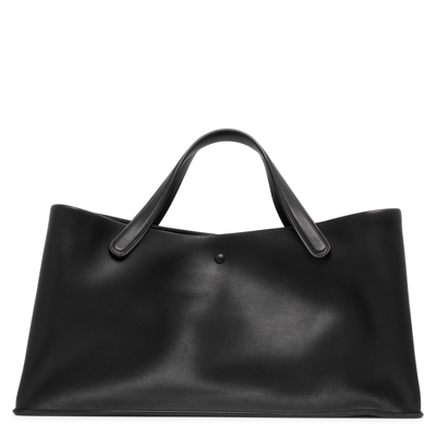 The Row Idaho Black Leather Bag