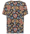 ETRO PRINTED SILK TOP,P00268400